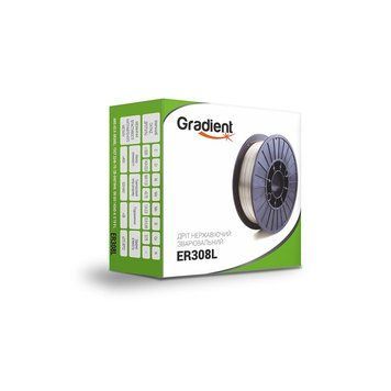Stainless steel wire GRADIENT ER308L &Oslash;0.8 mm (0.45 kg) GWS8800 photo - Shop Now at Gradient 🛒