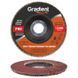 Tarcza ścierna GRADIENT T27 125x22 mm P80 (Korund) GGL0080 zdjęcie 2 - Kup teraz w Gradient 🛍️
