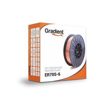Copper-coated welding wire GRADIENT G3Si1 &Oslash;1.2 mm (5 kg) D200 GWC1205 photo - Shop Now at Gradient 🛒